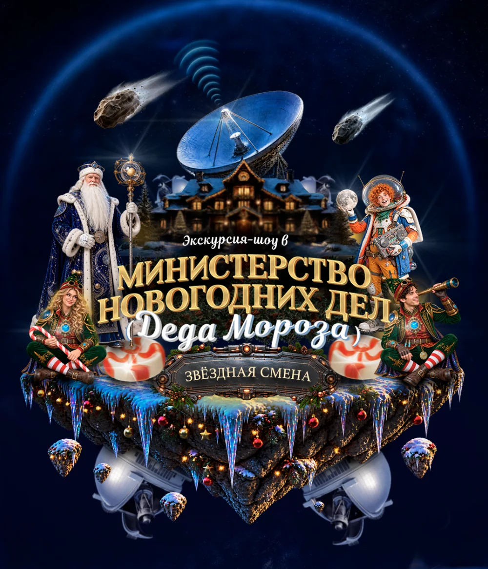Афиша Министерства Новогодних Дел в Нижнем Новгороде